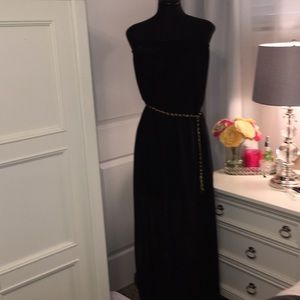 2b Bebe Sheer Maxi Dress